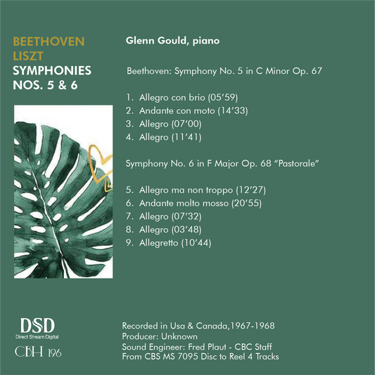 Beethoven-Liszt - Glenn Gould