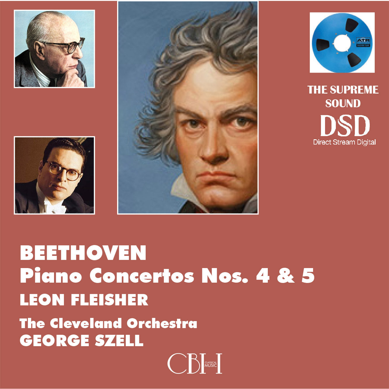 BEETHOVEN Piano Concertos Nos. 4 & 5 - Leon Fleisher | George Szell The Cleveland Orchestra