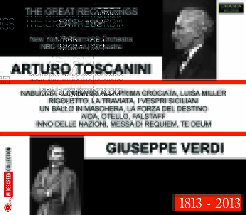トスカニーニ=ヴェルディ:偉大な録音 1929 ~ 1954