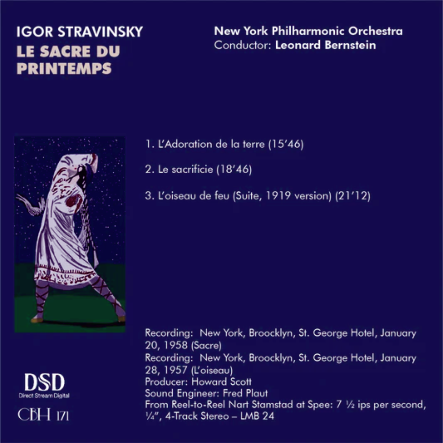 Stravinsky The Rite of Spring - Leonard Bernstein New York Philharmonic Orchestra