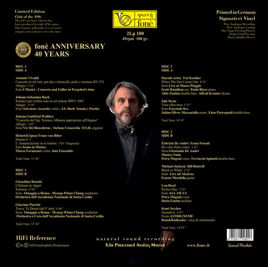 FONE 40 YEARS ANNIVERSARY | Fonè Records