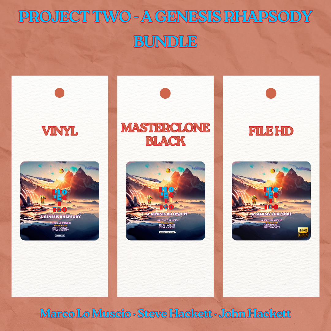PROJECT TWO - A GENESIS RHAPSODY | BUNDLE: LP + MASTERCLONE + FILE HD