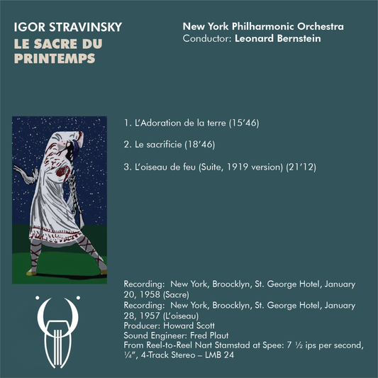 Stravinsky The Rite of Spring - Leonard Bernstein New York Philharmonic Orchestra