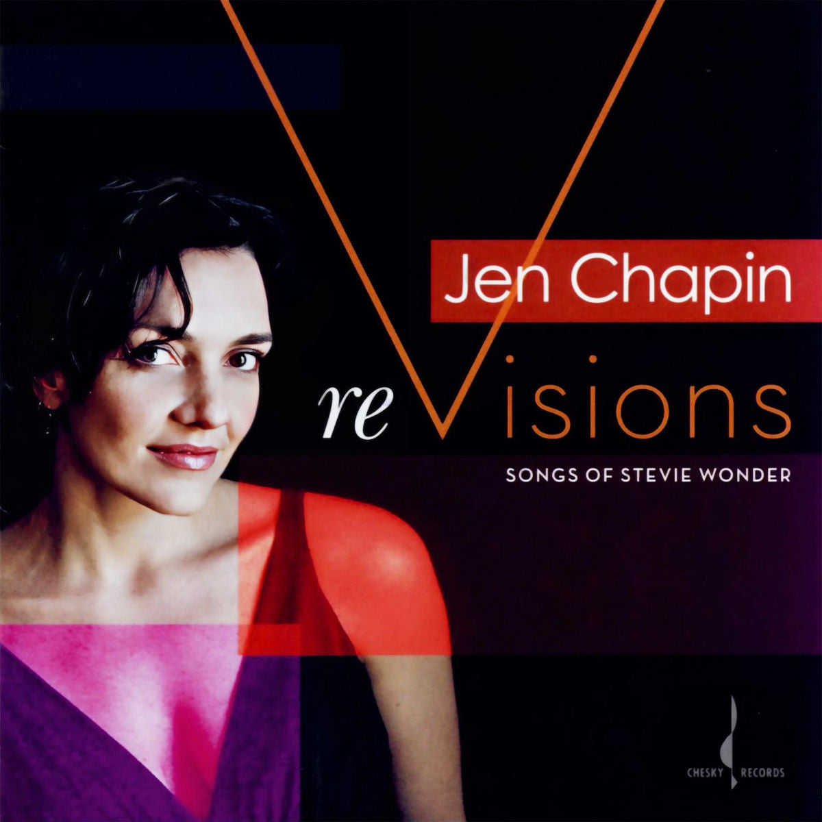 JEN CHAPIN | REVISIONS - SONGS OF STEVIE WONDER (ONE-STEP) - Chesky Records