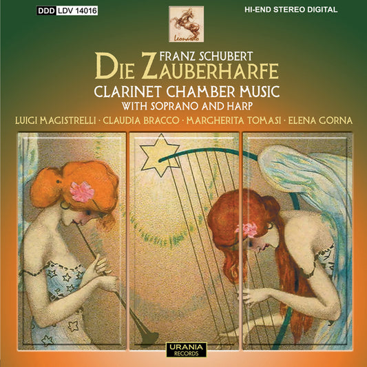 SCHUBERT: DIE ZAUBERHARFE - CLARINET CHAMBER MUSIC WITH SOPRANO AND HARP