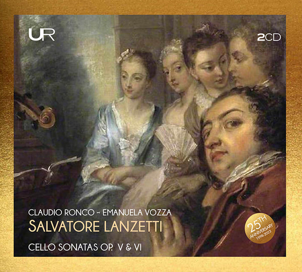 LANZETTI: CELLOSONATEN OP. V & VI