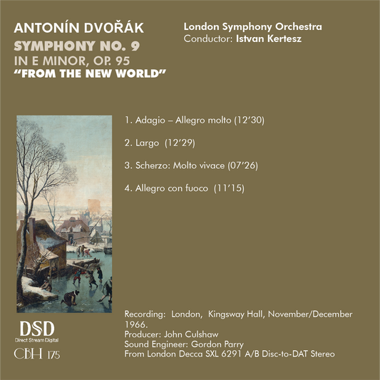 Dvořák Symphony No. 9 in E Minor Op. 95 “From the New World”- Istvan Kertesz London Symphony Orchestra