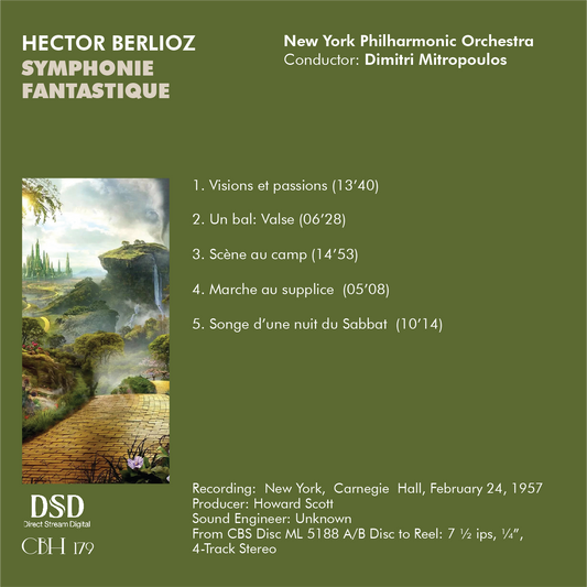 Berlioz Symphonie Fantastique - Dimitri Mitropoulos New York Philharmonic Orchestra