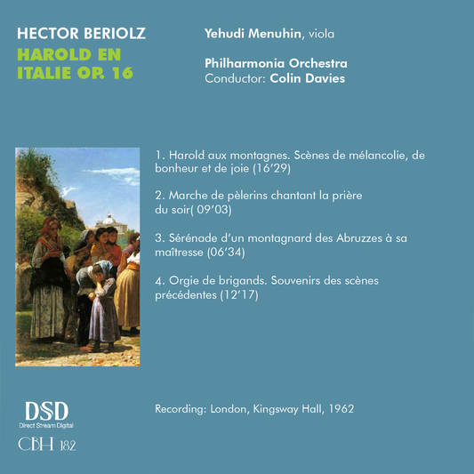 Berlioz Harold en Italia Op. 16 - Colin Davis Philharmonia Orchestra