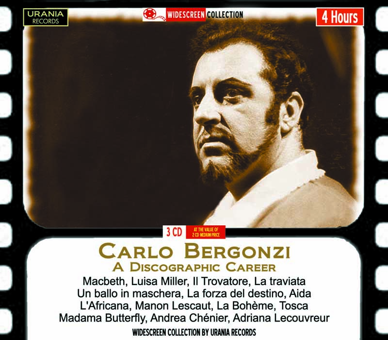 CARLO BERGONZI: A DISCOGRAPHIC CAREER 1951-1962