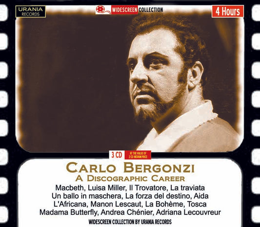 CARLO BERGONZI: A DISCOGRAPHIC CAREER 1951-1962