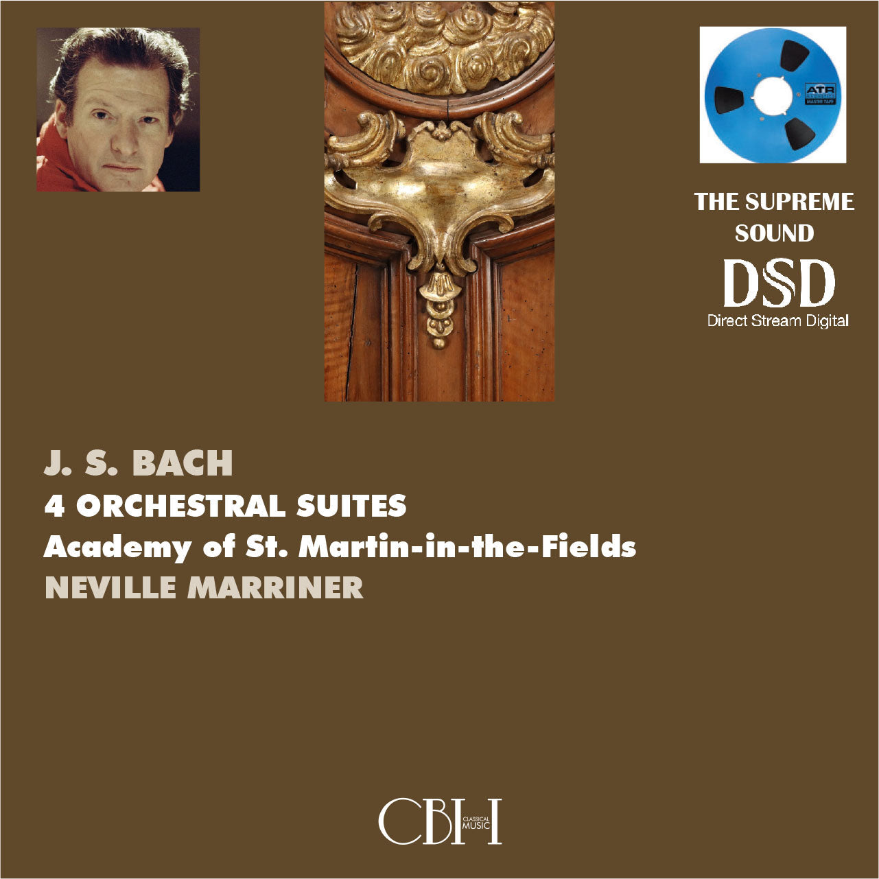 J. S. Bach 4 orchestral suites - Neville Marriner Academy of St. Martin-in-the-Fields