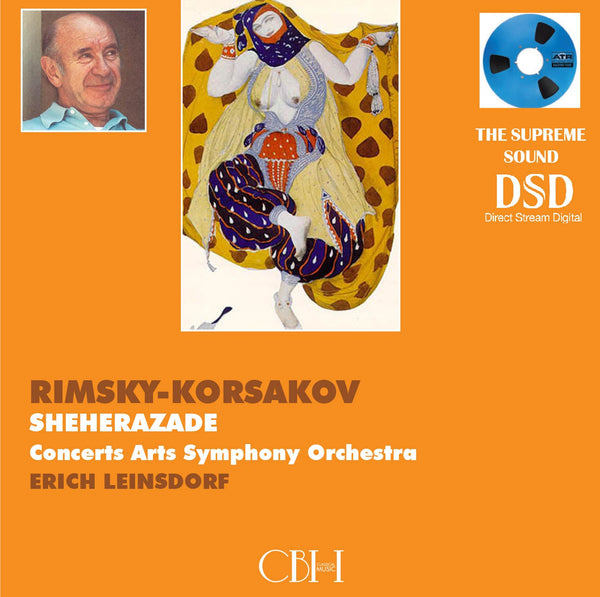 Rimsky-Korsakov Sheherazade - Erich Leinsdorf Concerts Arts Symphony Orchestra Israel Baker, Violine