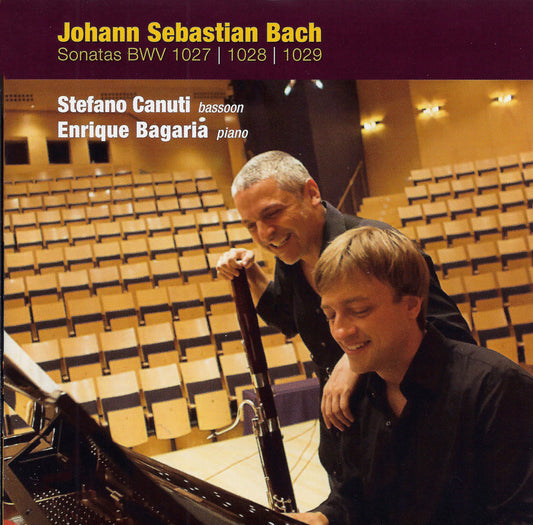 J.S. BACH SONATAS BWV 1027|1028|1029 - CANUTI, BAGARIA