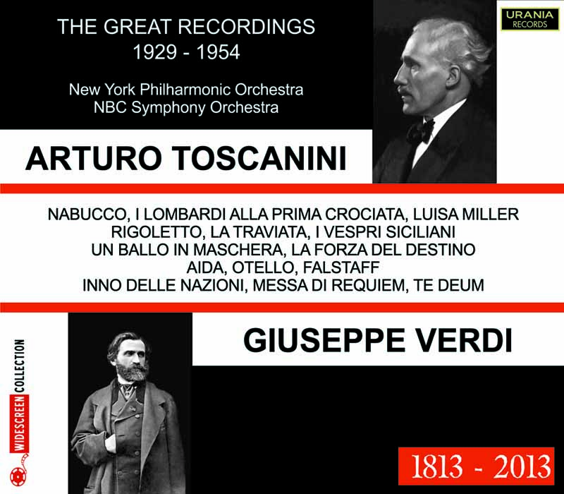 TOSCANINI-VERDI: THE GREAT RECORDINGS 1929 - 1954