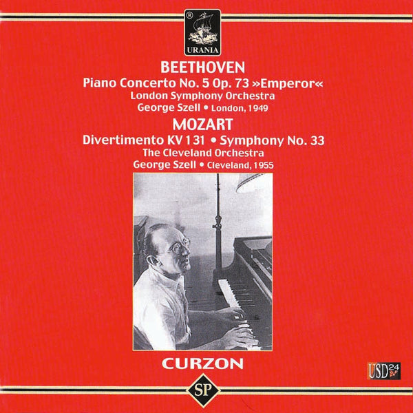 CURZON SPIELT BEETHOVEN & MOZART