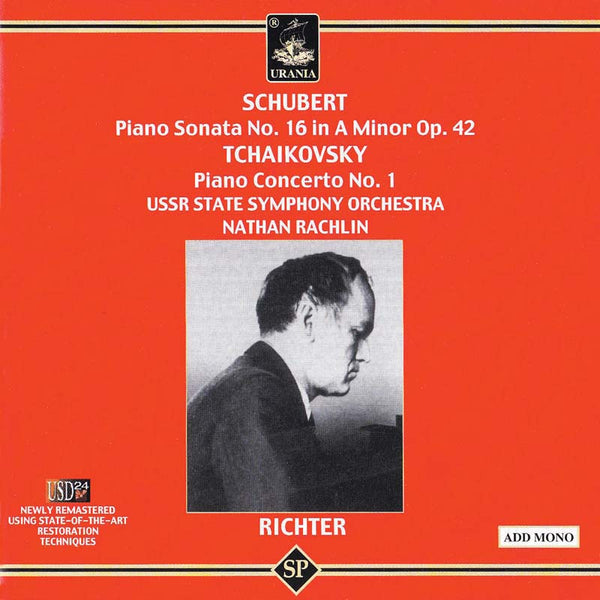 RICHTER SPIELT SCHUBERT & TSCHAIKOWSKY