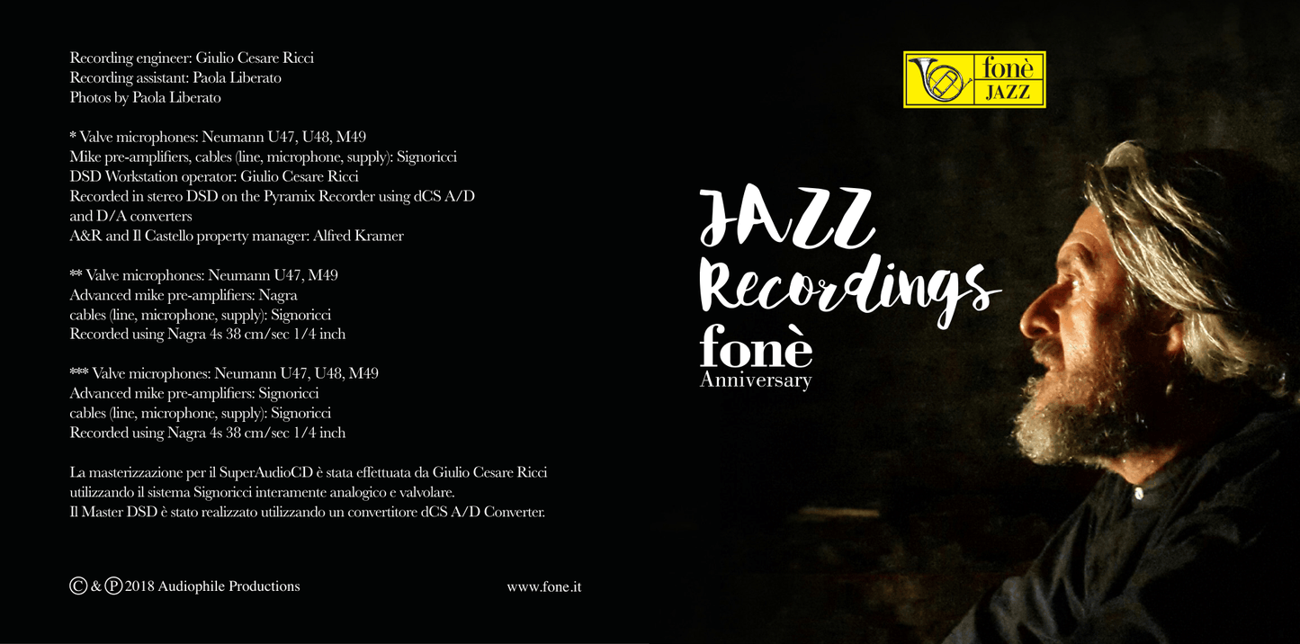 JAZZ RECORDINGS: Fonè Anniversary