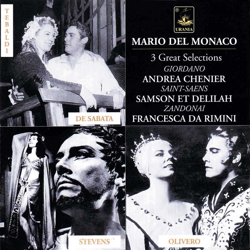 DEL MONACO: OPERATIC SELECIONS