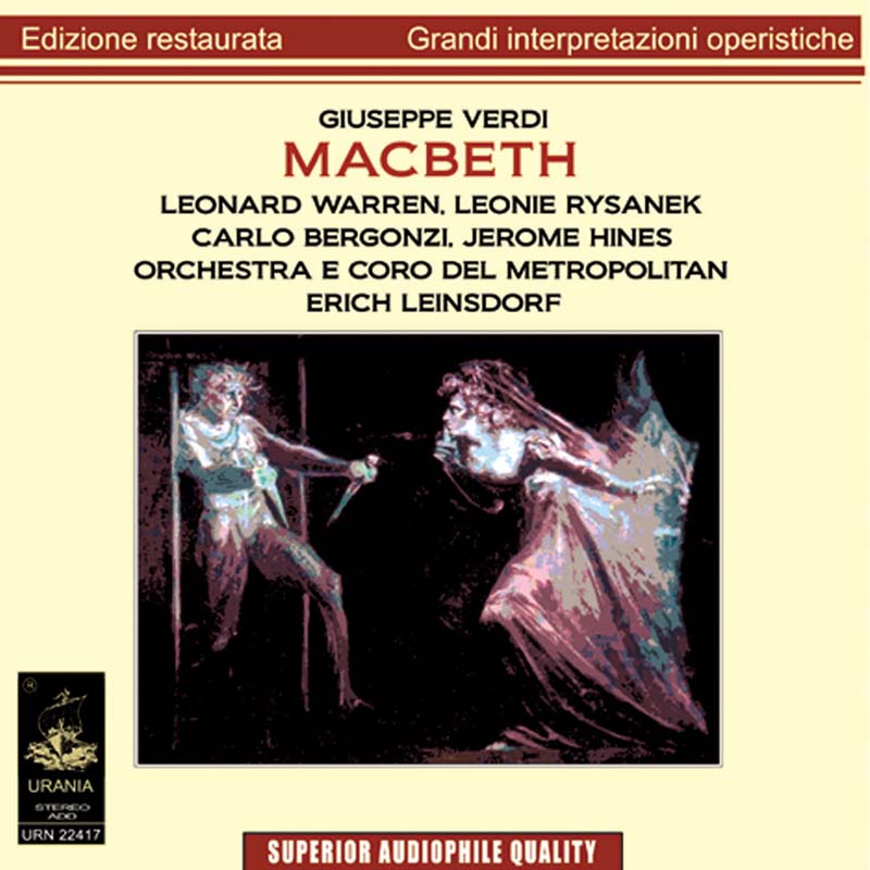 VERDI: MACBETH - LEINSDORF