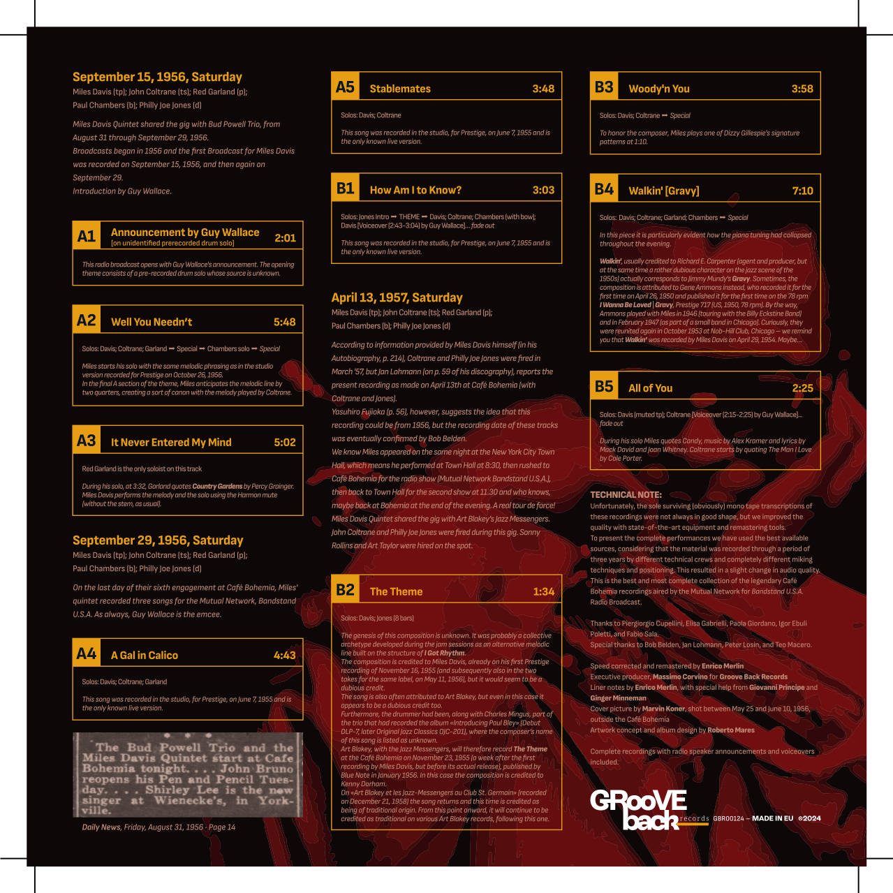 Complete Cafè Bohemia SAMPLER from Vol.1 & Vol.2