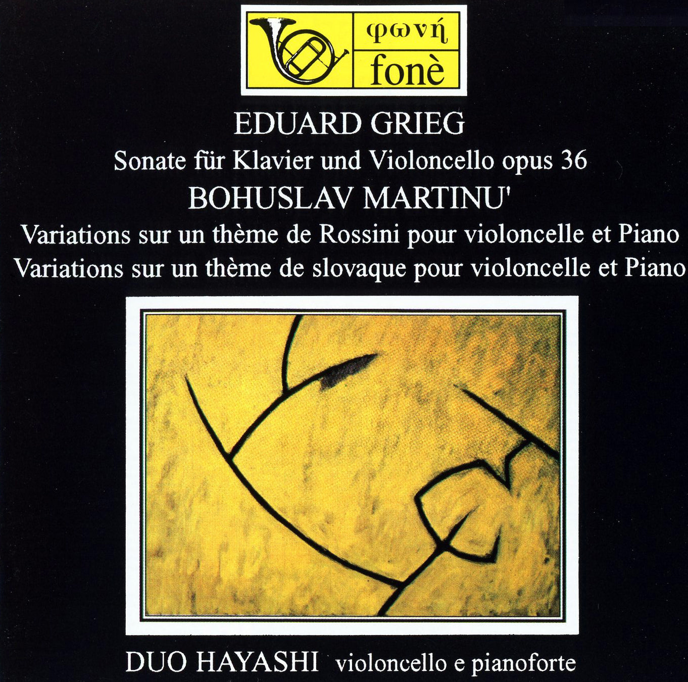 EDUARD GRIEG, BOHUSLAV MARTINU | Duo Hayashi