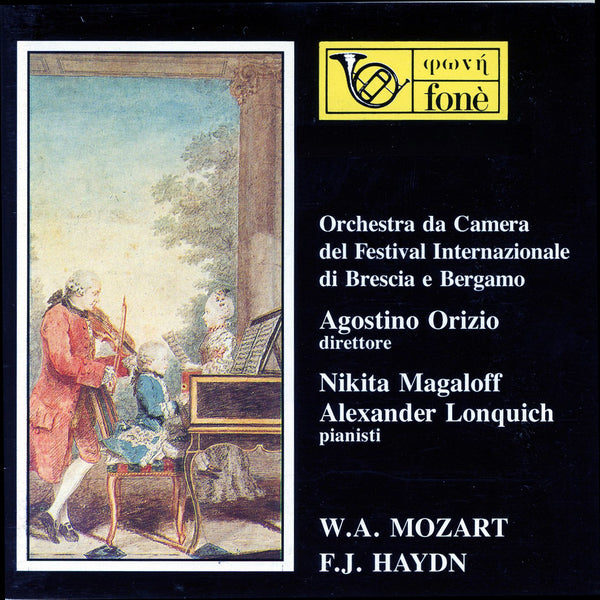 W. A. MOZART, F. J. HAYDN - MAGALOFF, LONQUICH, ORIZIO, Orchestra da Camera del Festival Internazionale di Brescia e Bergamo