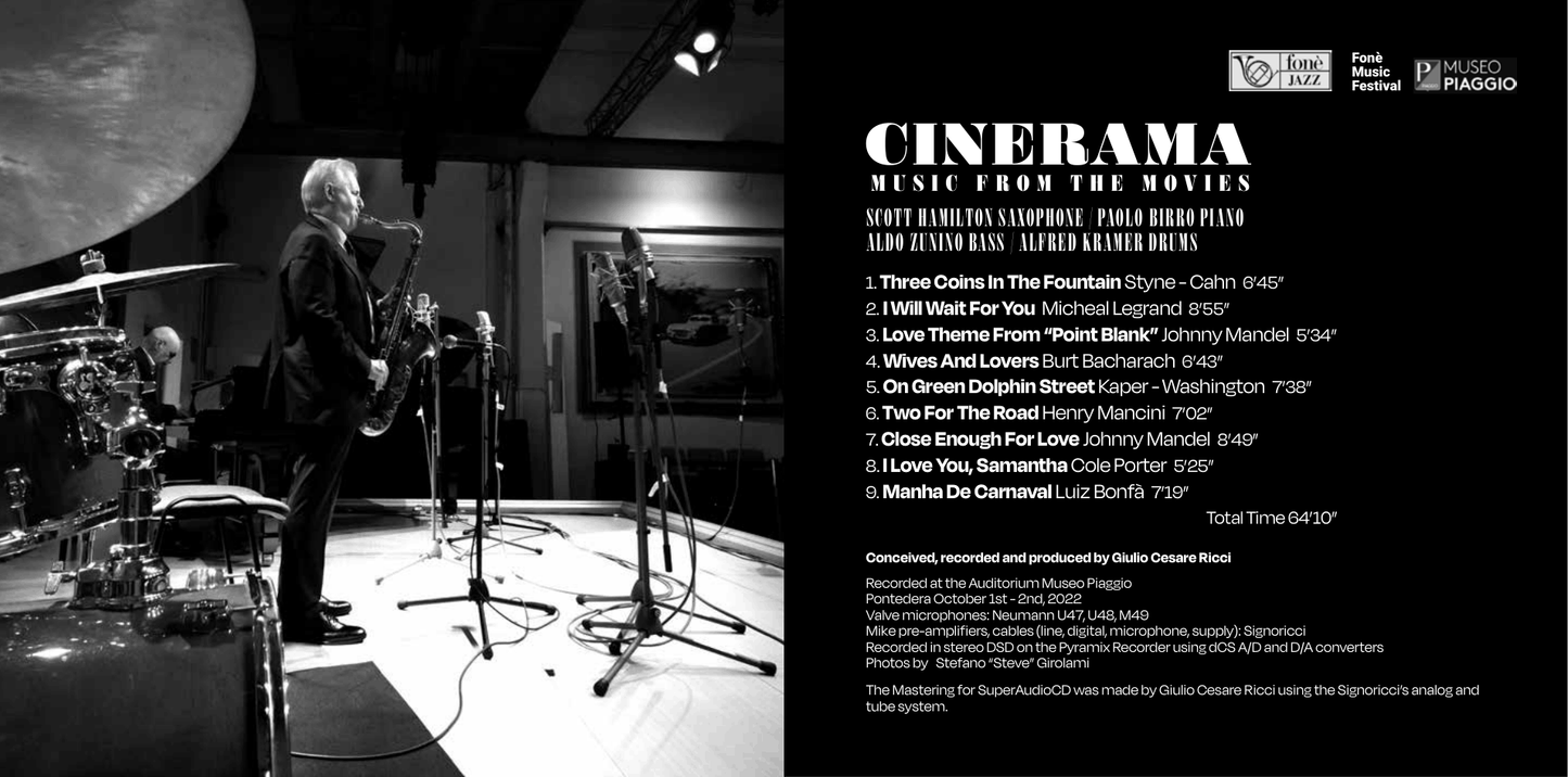 CINERAMA - Music from the movies | Hamilton, Birro, Zunino, Kramer