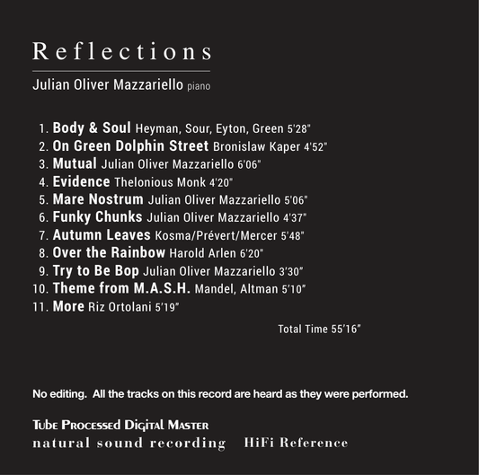 REFLECTIONS | Mazzariello