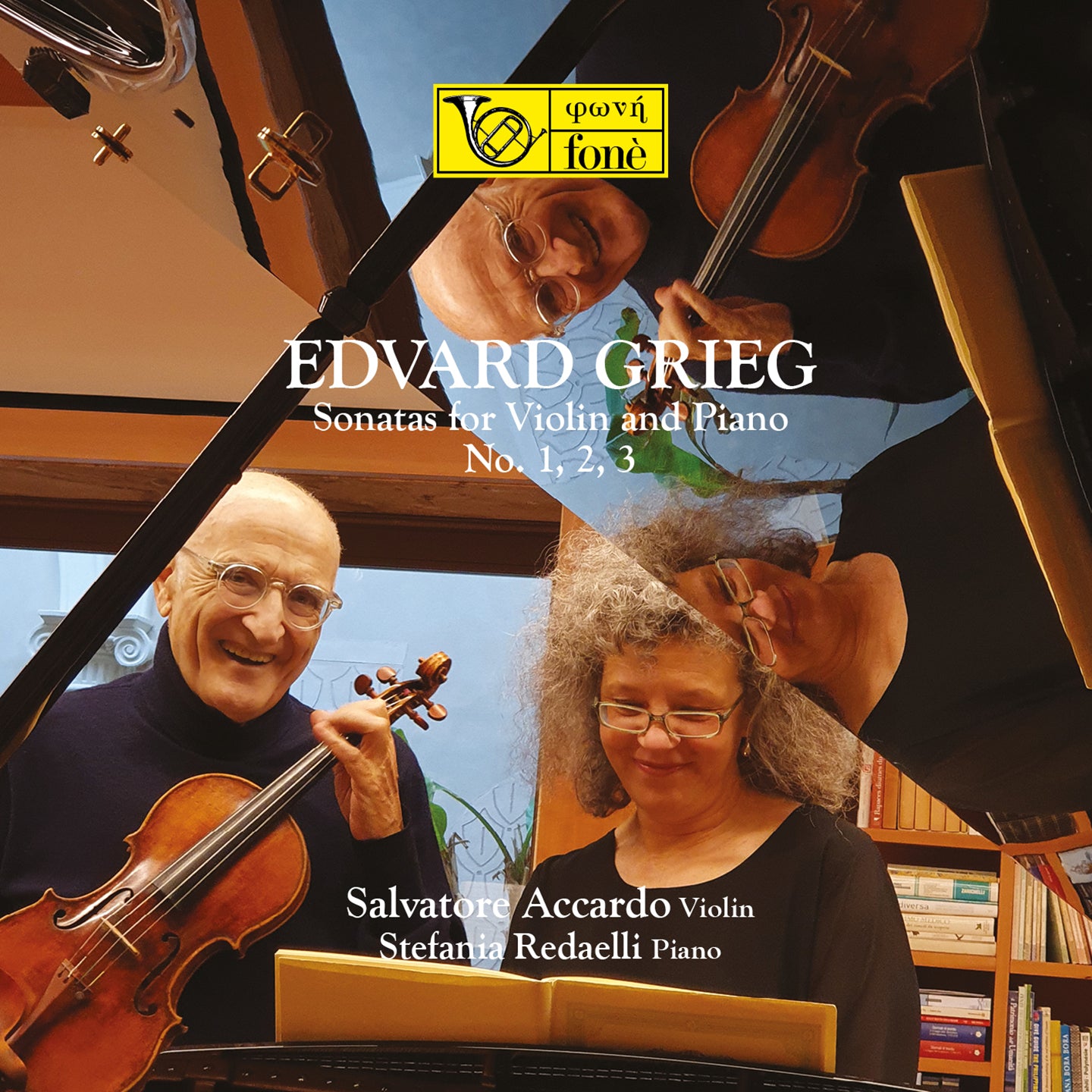 EDVARD GRIEG: Sonatas for Violin and Piano No. 1, 2, 3 | Accardo, Redaelli