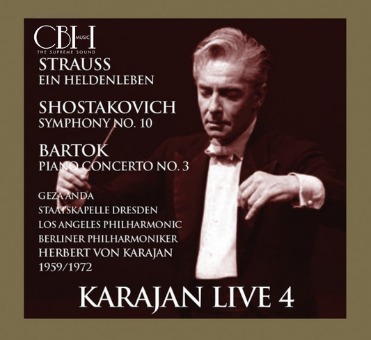 Karajan conducts Strauss, Bartok, Schostakovich, Dmitri Shostakovich