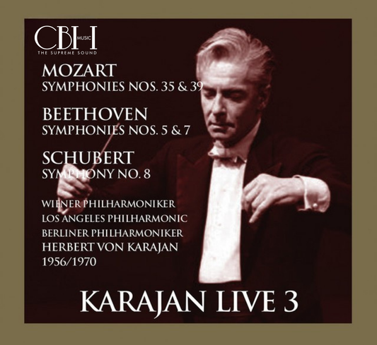 Karajan conducts Mozart, Beethoven, Schubert: Symphonies