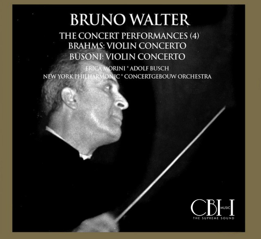 Walter dirige Brahms y Busoni