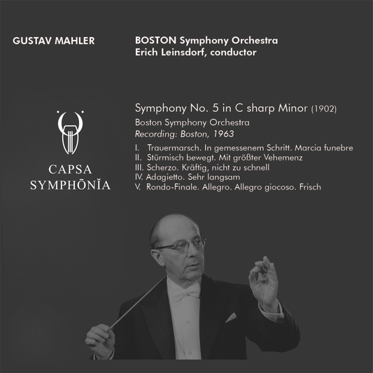 Sinfonía No. 5 en Do sostenido menor - Erich Leinsdorf Orquesta Sinfónica de Boston