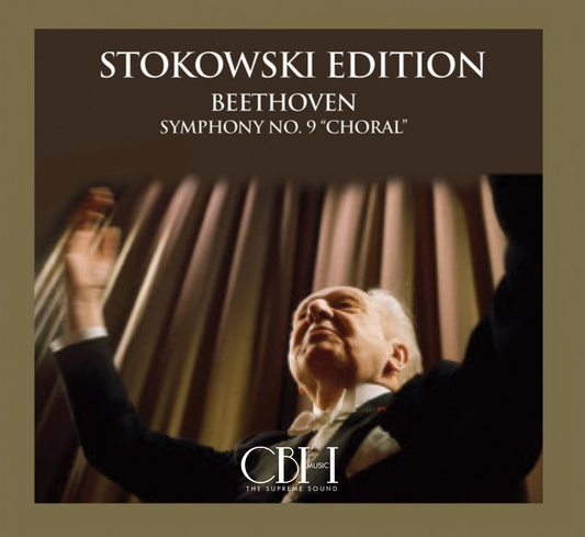 Cover — Beethoven, Sinfonia n. 9 Corale, Leopold Stokowski, London Symphony Orchestra e Chorus — Capsa Symphōnĭa CS549
