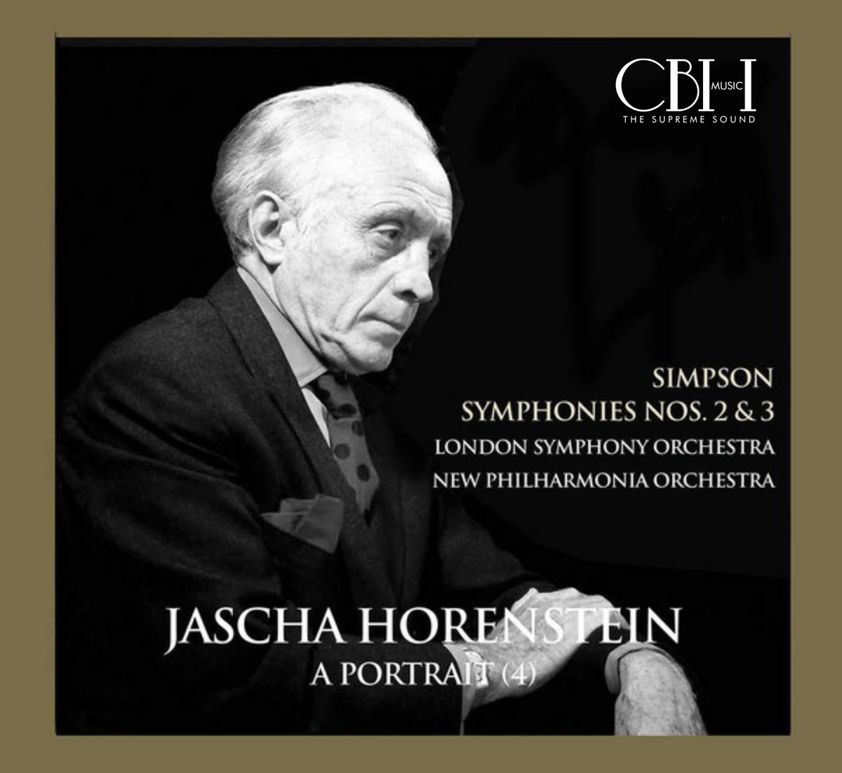 Cover — Robert Simpson, Sinfonie n. 2 e n. 3, Jascha Horenstein — Capsa Symphōnĭa CS584