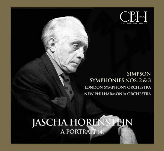 Cover — Robert Simpson, Sinfonie n. 2 e n. 3, Jascha Horenstein — Capsa Symphōnĭa CS584