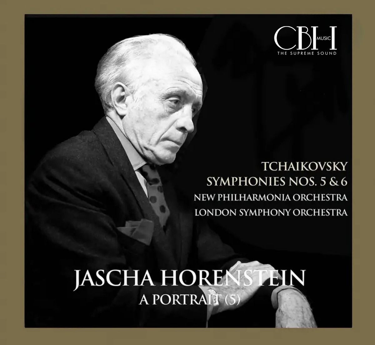 Cover — Tchaikovsky, Sinfonie n. 5 e n. 6 “Pathétique”, Jascha Horenstein — Capsa Symphōnĭa CS585