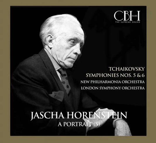 Cover — Tchaikovsky, Sinfonie n. 5 e n. 6 “Pathétique”, Jascha Horenstein — Capsa Symphōnĭa CS585