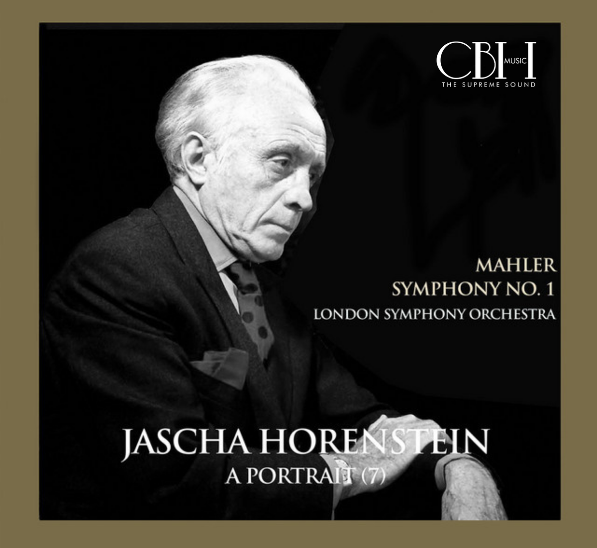 Cover — Mahler, Sinfonia n. 1 “Titan”, Jascha Horenstein, London Symphony Orchestra — Capsa Symphōnĭa CS587