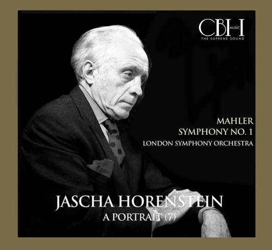 Cover — Mahler, Sinfonia n. 1 “Titan”, Jascha Horenstein, London Symphony Orchestra — Capsa Symphōnĭa CS587