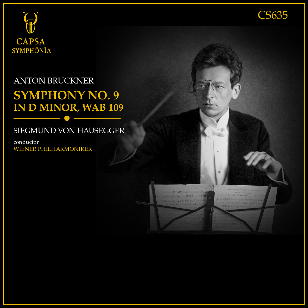 Siegmund von Hausegger dirige la Sinfonia n. 9 di Bruckner con i Wiener Philharmoniker – Capsa Symphōnĭa CS635
