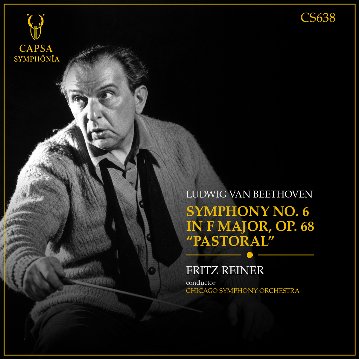 Fritz Reiner dirige la Sinfonia n. 6 “Pastorale” di Beethoven con la Chicago Symphony Orchestra – Capsa Symphōnĭa CS638