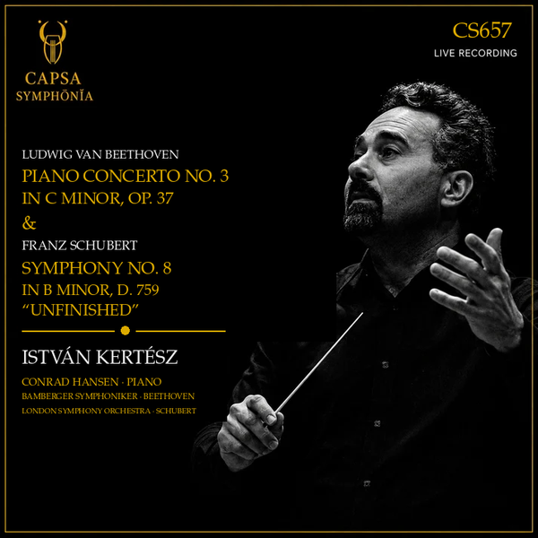 Kertész: Beethoven & Schubert — Concierto para piano n.º 3 & Sinfonía n.º 8 “Inacabada”