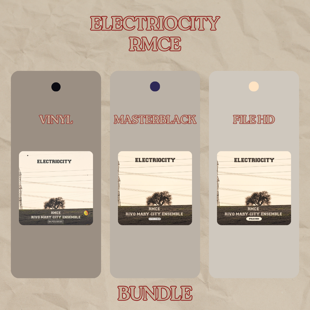 ELECTRIOCITY di RMCE – bundle LP, Masterclone Black CD e File HD – Velut Luna