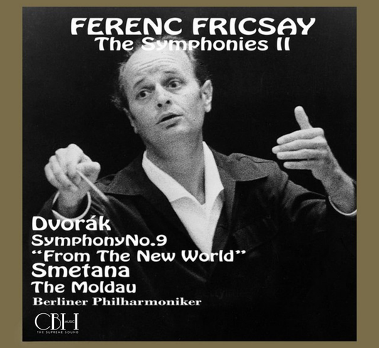 Cover CS616 — Ferenc Fricsay e i Berliner Philharmoniker in Dvořák Sinfonia n. 9 “Dal Nuovo Mondo” e Smetana La Moldava — Capsa Symphōnĭa