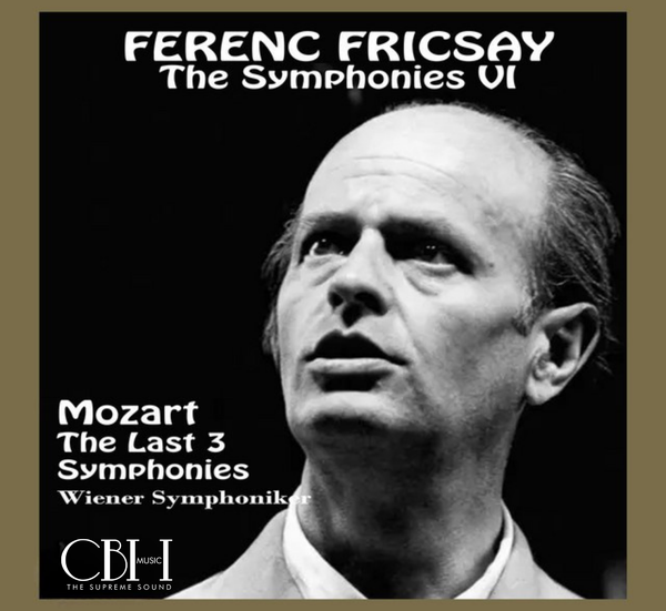 Fricsay: Mozart — Sinfonie n. 39, 40 & 41 “Jupiter”