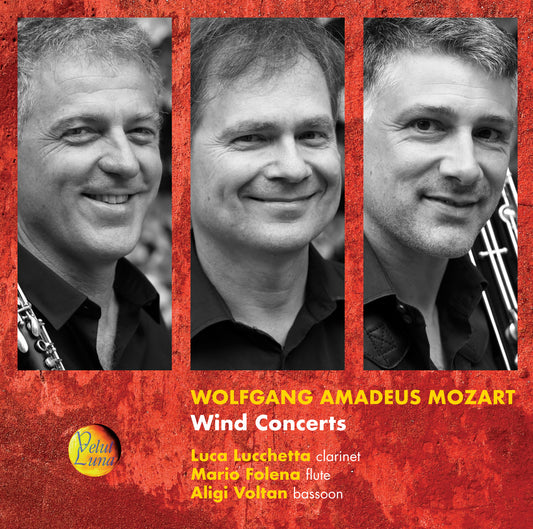WA MOZART, WIND CONCERTS - Lucchetta, Folena, Voltan