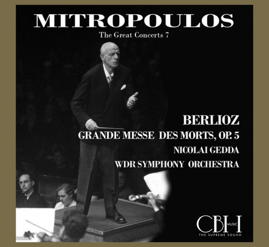 Cover CS611 — Jean Martinon dirige la Japan Philharmonic Orchestra nella Sinfonia n. 1 di Mahler — Capsa Symphōnĭa