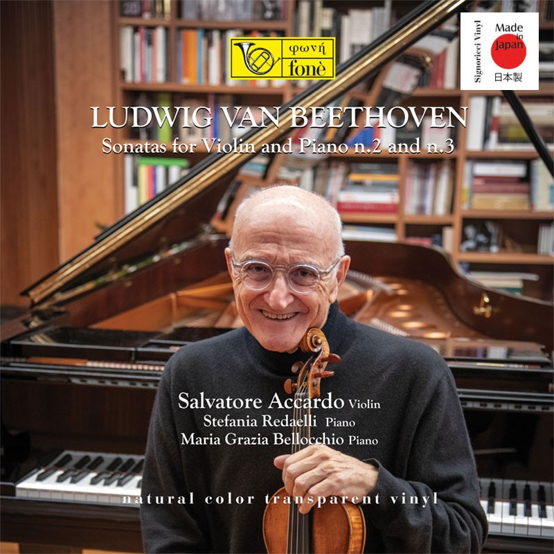 LUDWIG VAN BEETHOVEN: Sonate per violino e pianoforte n. 2, 3, 4 | Accardo